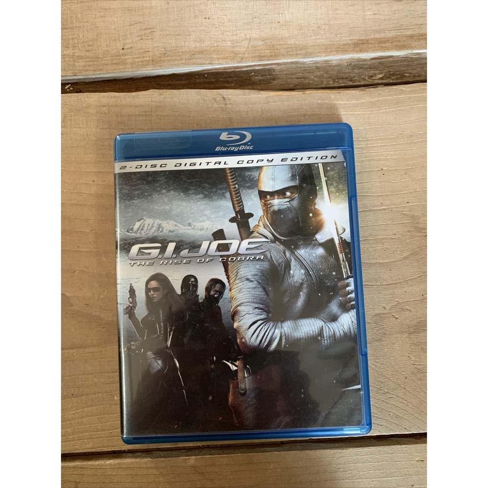 G.I. Joe:‎ The Rise of Cobra (2 Disc Edition Blu ray 2009) New